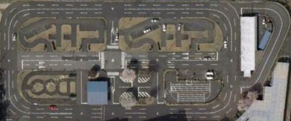 Google�}�b�v���A�L�F�^�]�Ƌ�������̉摜